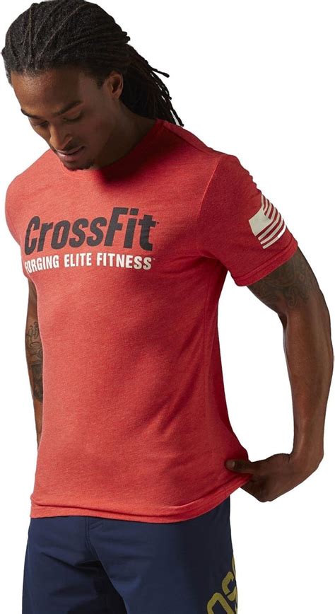 Reebok Crossfit Forging Elite Fitness T Shirt Homme Amazon Fr