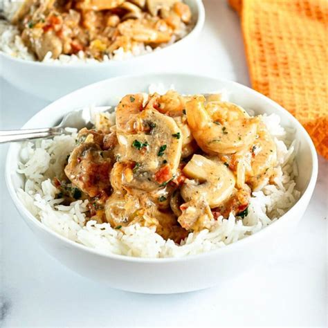 Shrimp and Mushroom Recipe - Yummy and fully