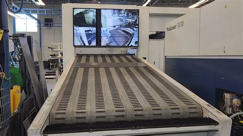 Trumpf Trulaser Kw Fiber Laser Dual Pallet Shuttle