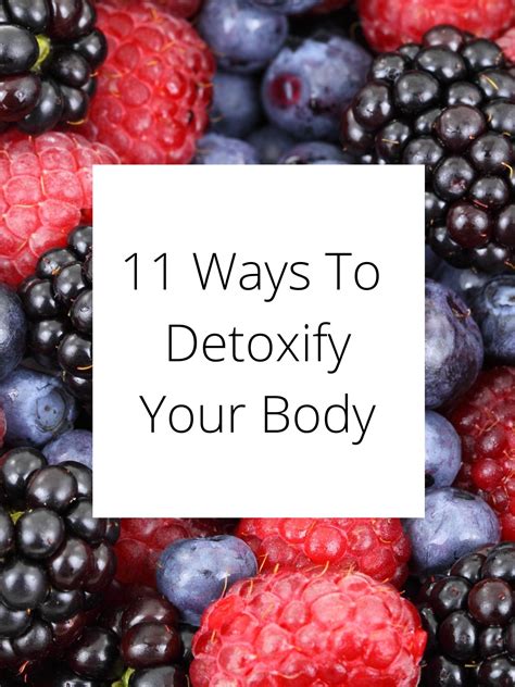 11 Ways To Detoxify Your Body Her Healthy Style