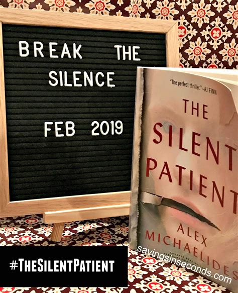 The Silent Patient by Alex Michaelides #TheSilentPatient @CeladonBooks ...