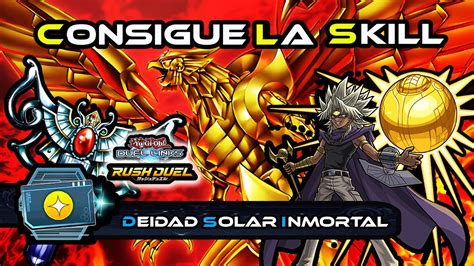 YuGiOh Duel Links Deck Para Obtener La Skill Deidad Solar Inmortal