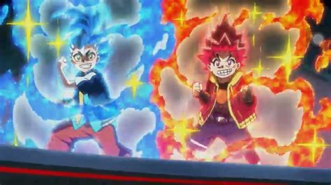 Beyblade Burst Sparking Ep 42 Hyuga Hikaru Vs Aiga Ranjiro The Brothers