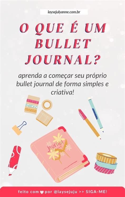 Como Fazer Um Bullet Journal Simples Artofit