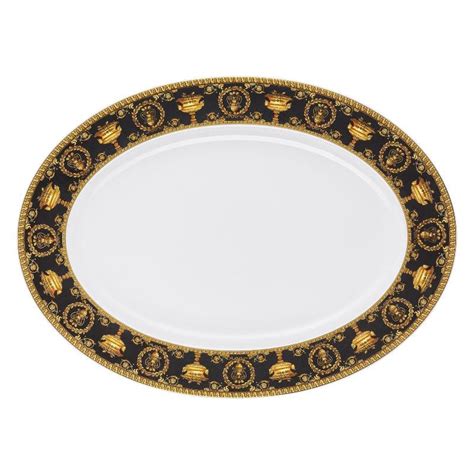 Rosenthal Versace I Love Baroque Nero Platte X Cm