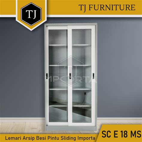 Importa Loker Besi Lemari Arsip Kabinet Kantor Besi Pintu Sliding