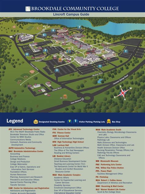 Brookdale Lincroft Campus Map | PDF | Schools