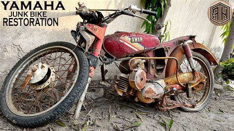 Vintage Rusted Motorcycle Full RESTORATION YouTube