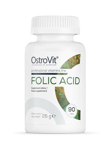 Folic Acid 400 mcg - Ostrovit - 90 Tableta