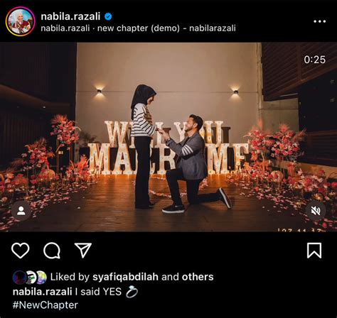 Kali Ini Bukan Gimik Nabila Razali Sah Bakal Tamatkan Zaman Bujang