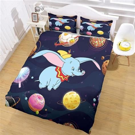 Housse Couette Adolescents L Phant De Dessin Anim Pi Ces Microfibre