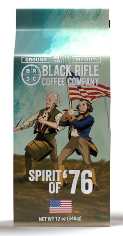 Black Rifle Coffee Spirit Of 76 Medium Roast Ground Coffee 12 Oz