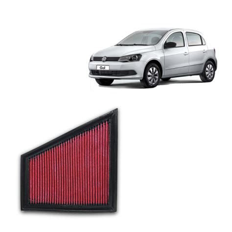 Filtro De Ar Esportivo Inbox VW Gol 1 6 VHT EA111 G5 G6