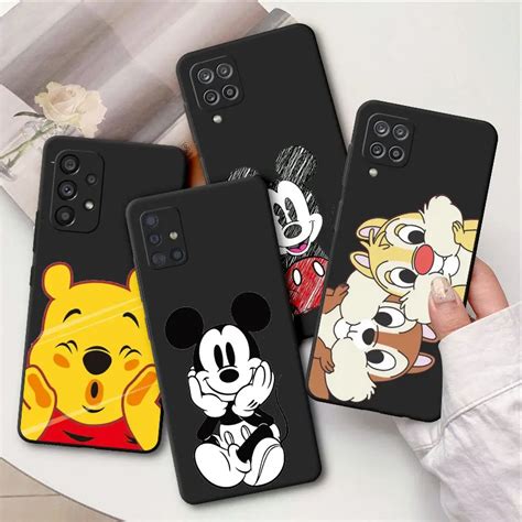 Coque De Protection Noire Pour T L Phone Dessin Anim Disney Mickey