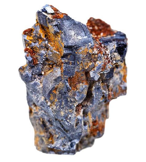 Galena Mineral Crystals Stock Photo Image Of Chalcosine 32455240