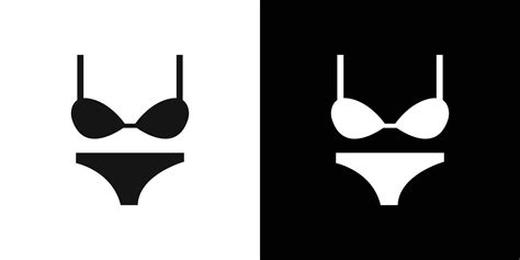 Lingerie Icon Logo Set Vector Art At Vecteezy