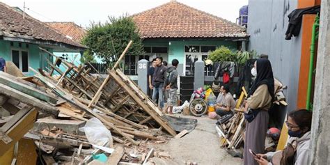 Data Sementara Kerusakan Bangunan Akibat Gempa Cianjur Merdeka