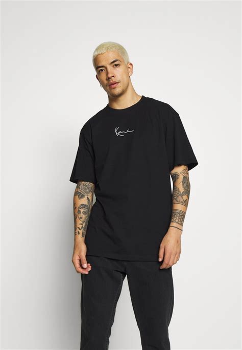 Karl Kani Kk Signature Tee Tricou Basic Blacknegru Zalandoro