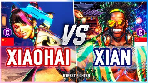 SF6 Xiaohai Juri Vs Xian Dee Jay Street Fighter 6 YouTube