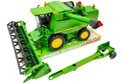 John Deere T I Du Y Kombajn Zbo Owy Traktor Zabawka Ruchome Elementy