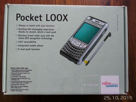 Fujitsu Siemens Pocket Loox T Umts Smartphone Novo Nekori Teno