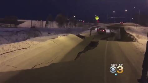 Magnitude 7 0 Earthquake Rocks Anchorage Alaska Youtube