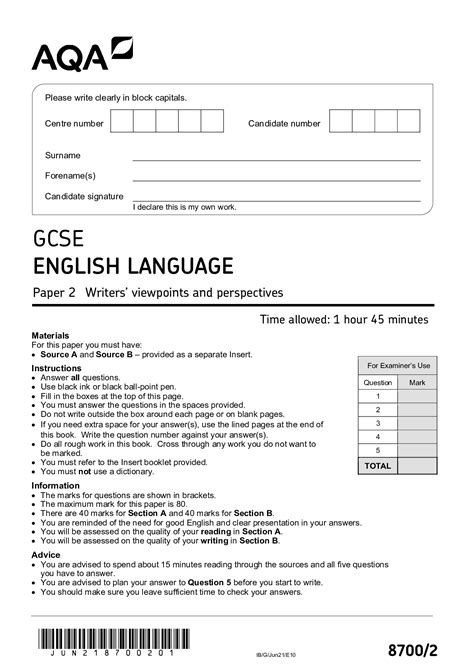 Gcse Biology 84611h Paper 1 Higher Tier Mark Scheme June 2021 Version