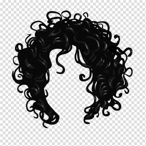 Transparent Curly Clipart - Curly Haired Clip Art, HD Png Download ...