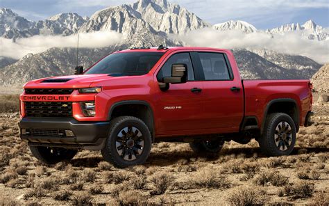 2020 Chevrolet Silverado 2500 Hd Custom Crew Cab Wallpapers And Hd Images Car Pixel