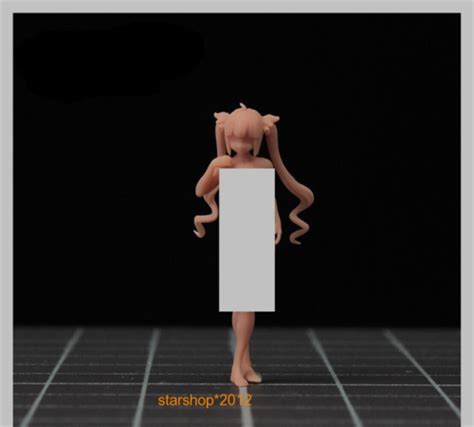 Th Hestia Naked Girl Scene Props Mini Doll Figure Model For Cars