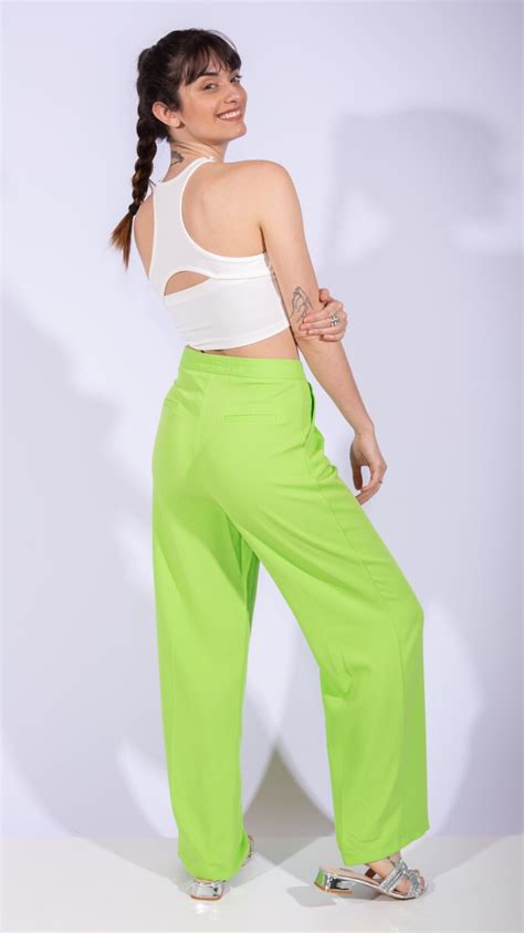 Pantalón sastrero Verde Manzana Tits