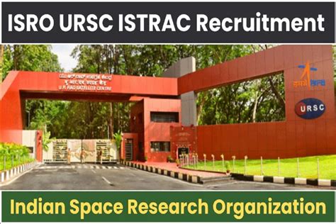 Isro Ursc Recruitment Apply Online For Posts Sarkari Result