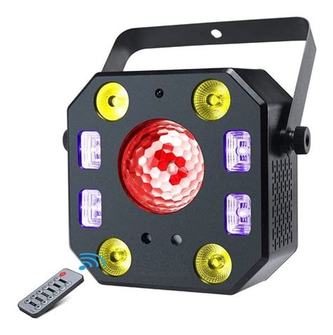 Globo Magic Led Rgb Moving Strobo Laser Dmx 5 Efeito Em 1 Frete grátis