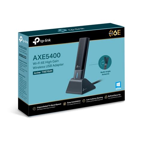 Archer TXE70UH AXE5400 Wi Fi 6E High Gain Wireless USB Adapter TP Link