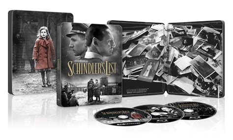 Schindler S List 4K Ultra HD Blu Ray 3 Disc 25th 51 OFF