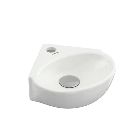 Раковина BERGES SMALL 30х30 см угловая, белый купить по доступной цене ...