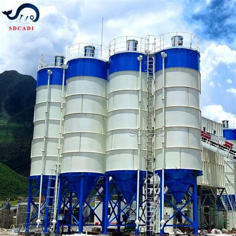 Sdcad Customized Belt Silos Integral Sawdust Bolted Cement Powder