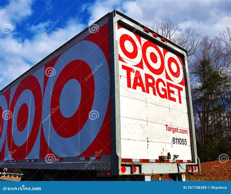 A Truck Of Target Corporation Editorial Stock Image Image Of Travel