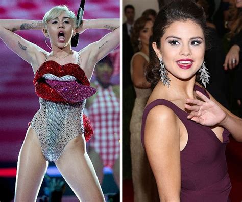 Miley Cyrus Sings Fu To Cardboard Cutout Of Selena Gomez Toronto Sun