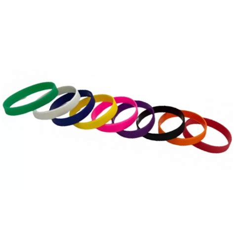 Plain Silicone Wristbands Silicone Wristbands Silicone Rubber Bracelets