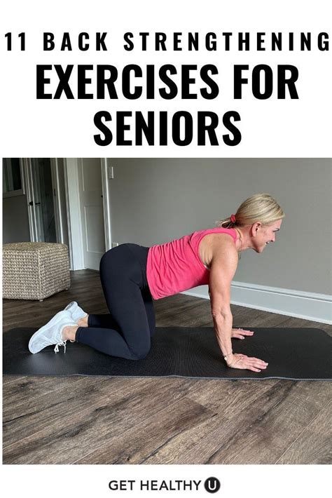 11 simple back strengthening exercises for seniors – Artofit