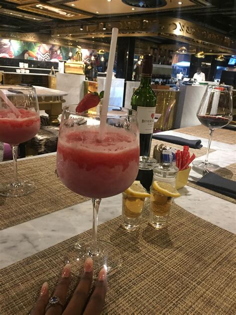 Strawberry daiquiri and 2 Omega tequila shots lol I had to be carried
