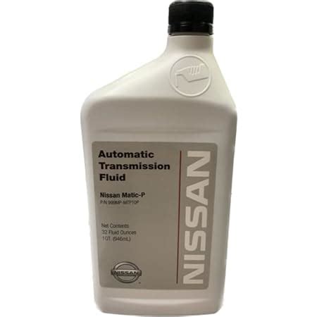 Amazon.com: Nissan Genuine OEM Matic-P Transmission Fluid 999MP-MTP10P ...