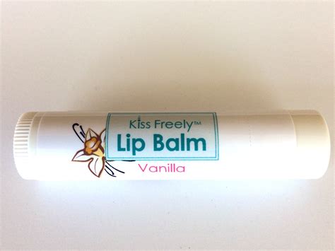 Lip Balm- Vanilla – Kiss Freely