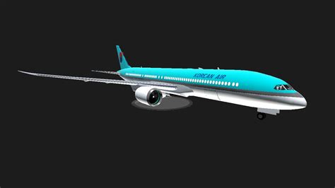 SimplePlanes | Boeing 787-9 korean air (korean air package No.14)