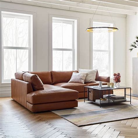 20 Modern Leather Sectionals In A Variety Of Styles You'll Love - Candie Anderson