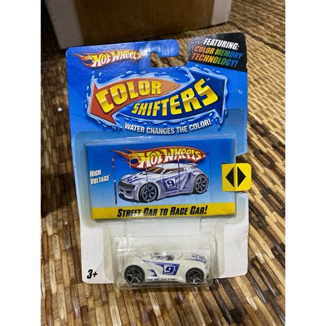 Hot Wheels Color Shifters Street Car To Race Car High Voltage Shopee Malaysia