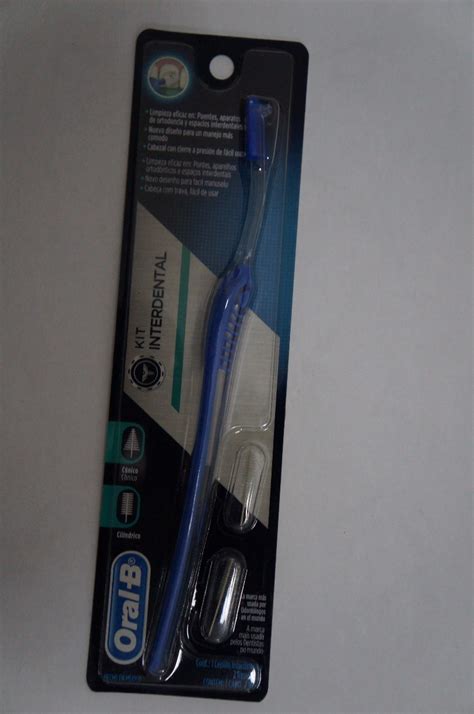 Escova Interdental Oral B Regular Kit C Cabo Refil R Em