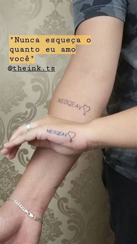 Pin de Beatriz em Tattoo Inspirações DIVERSAS Tatuagem de namorados