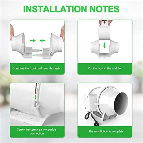 Ipower 4 Inch Inline Duct Fan Mixed Flow Download Instruction Manual Pdf